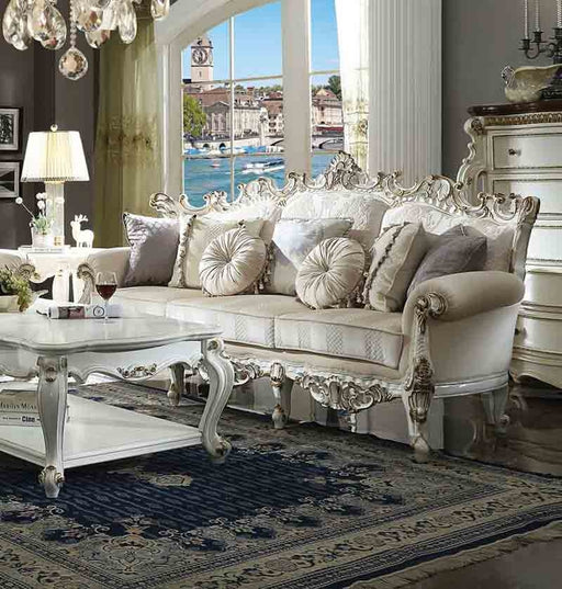 Acme Furniture - Picardy II Antique Pearl Sofa - 53460 - GreatFurnitureDeal