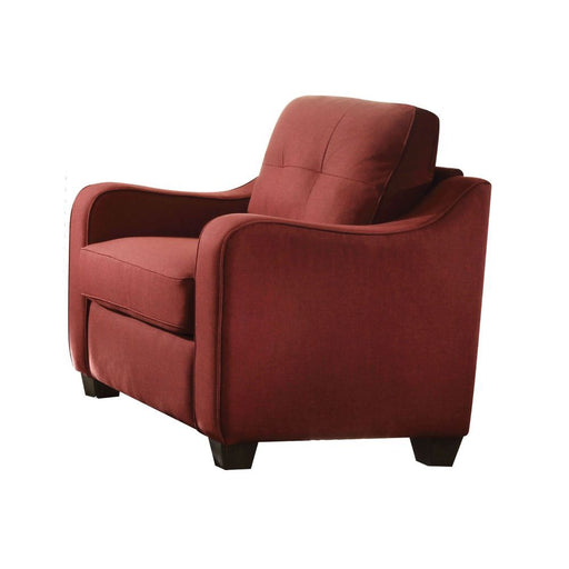 Acme Furniture - Cleavon II Chair in Red - 53562 - GreatFurnitureDeal