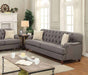 Acme Furniture - Alianza Dark Gray Fabric Sofa - 53690