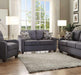 Acme Furniture - Cleavon II Gray Linen Loveseat - 53791 - GreatFurnitureDeal