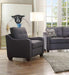 Acme Furniture - Cleavon II Gray Linen Chair - 53792 - GreatFurnitureDeal