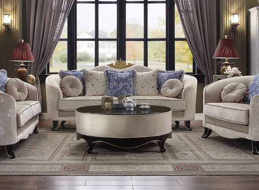 Acme Furniture - Sheridan Cream Fabric Sofa - 53945
