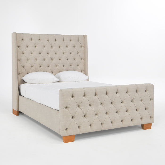 Classic Home Furniture - Laurent Tufted Bed Cal King - 54005511