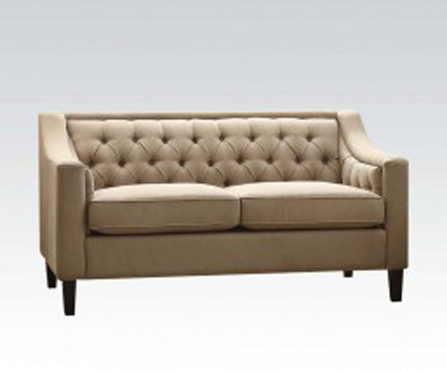 Acme Furniture - Suzanne Loveseat in Beige - 54011 - GreatFurnitureDeal