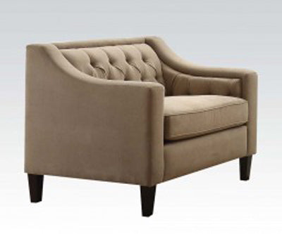 Acme Furniture - Suzanne Chair in Beige - 54012 - GreatFurnitureDeal