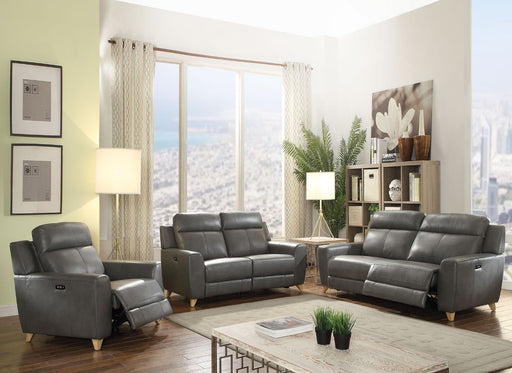 Acme Furniture - Cayden 3 Piece Living Room Set in Gray - 54200-01-02 - GreatFurnitureDeal