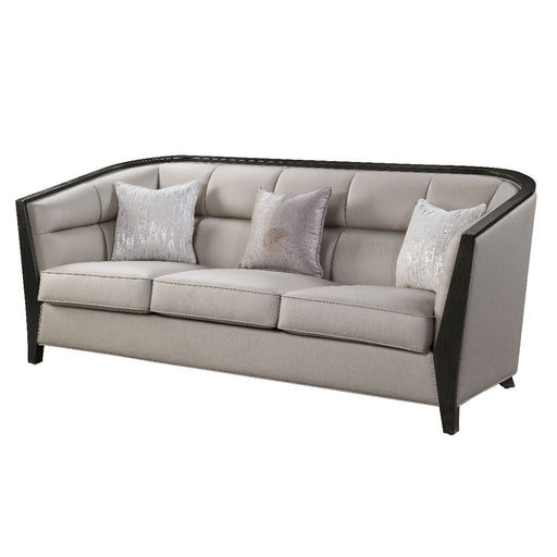 Acme Furniture - Zemocryss Sofa w-3 pillows in Beige - 54235 - GreatFurnitureDeal