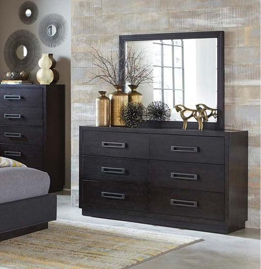 Homelegance - Larchmont Charcoal Dresser and Mirror Set - 5424-5-6 - GreatFurnitureDeal