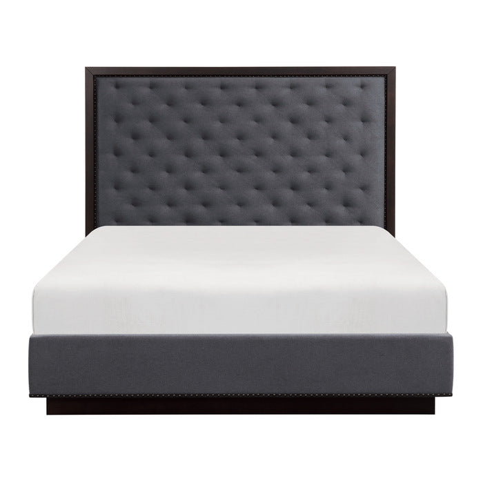 Homelegance - Larchmont Charcoal California King Bed - 5424K-1CK