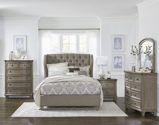 Homelegance - Vermillion 5 Piece Queen Bedroom Set in Gray Cashmere - 5442-1-5SET - GreatFurnitureDeal