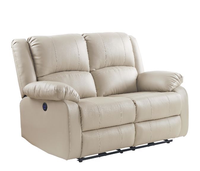Acme Furniture - Zuriel Power Motion Loveseat in Beige - 54611 - GreatFurnitureDeal