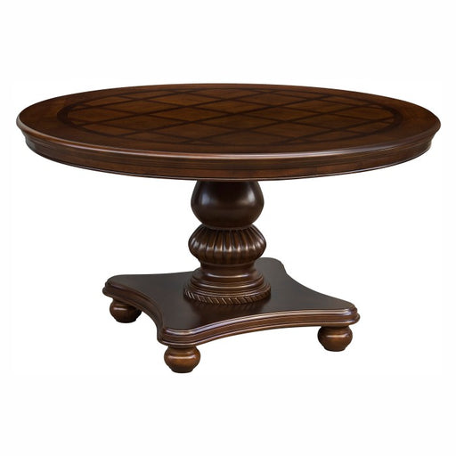 Homelegance - Lordsburg Round Dining Table in Brown Cherry - 5473-54* - GreatFurnitureDeal