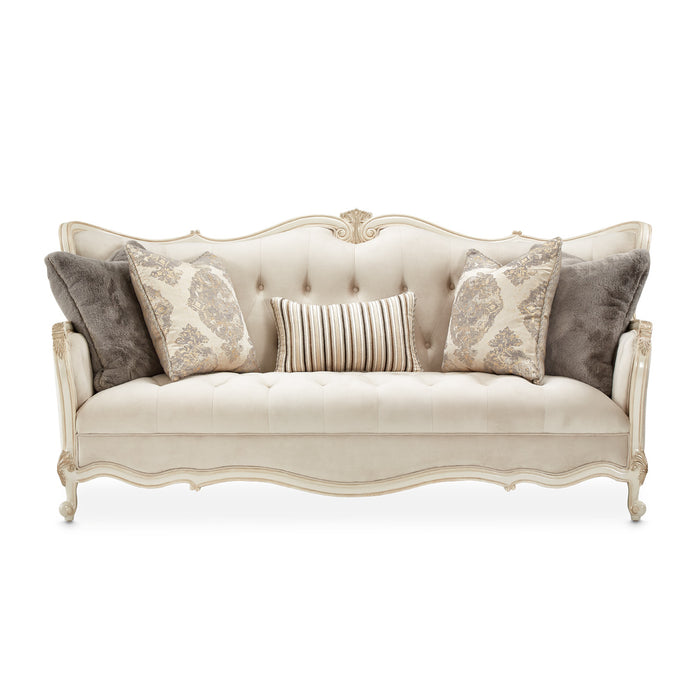 AICO Furniture - Lavelle Sofa in Classic Pearl - 54815-IVORY-113 - GreatFurnitureDeal
