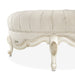 AICO Furniture - Lavelle Round Cocktail Ottoman in Classic Pearl - 54879-IVORY-113 - GreatFurnitureDeal