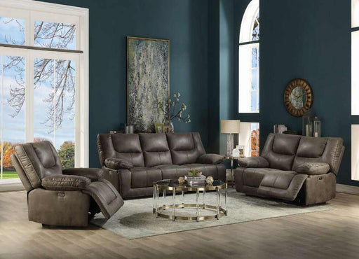 Acme Furniture - Harumi Sofa (Power Motion) in Gray - 54895 - GreatFurnitureDeal