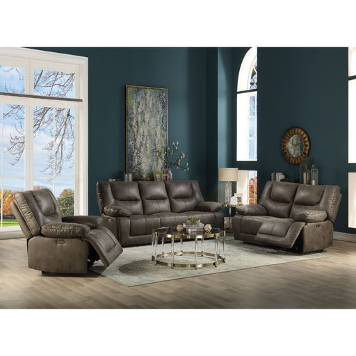 Acme Furniture - Harumi 3 Piece Living Room Set in Gray - 54895-96-97 - GreatFurnitureDeal