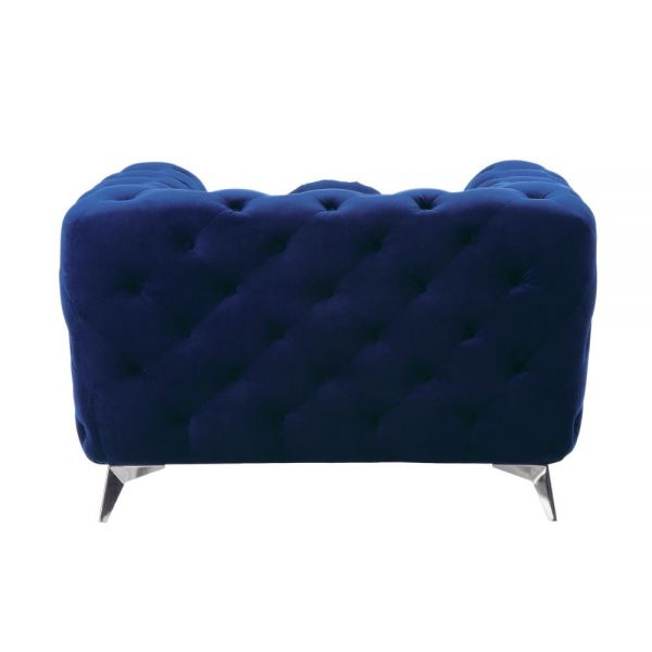 Acme Furniture - Atronia 3 Piece Living Room Set in Blue - 54900-3SET