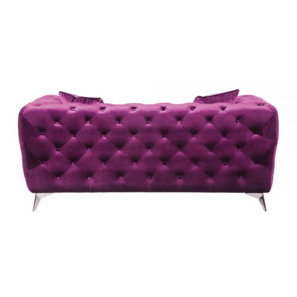 Acme Furniture - Atronia Loveseat in Purple - 54906