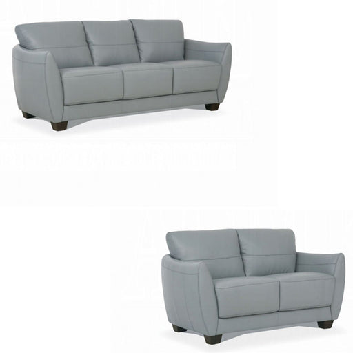 Acme Furniture - Valeria 2 Piece Sofa Set in Watery - 54950-2SET - GreatFurnitureDeal