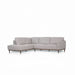 Acme Furniture - Tampa Sectional Sofa in Pearl Gray - 54990 - GreatFurnitureDeal