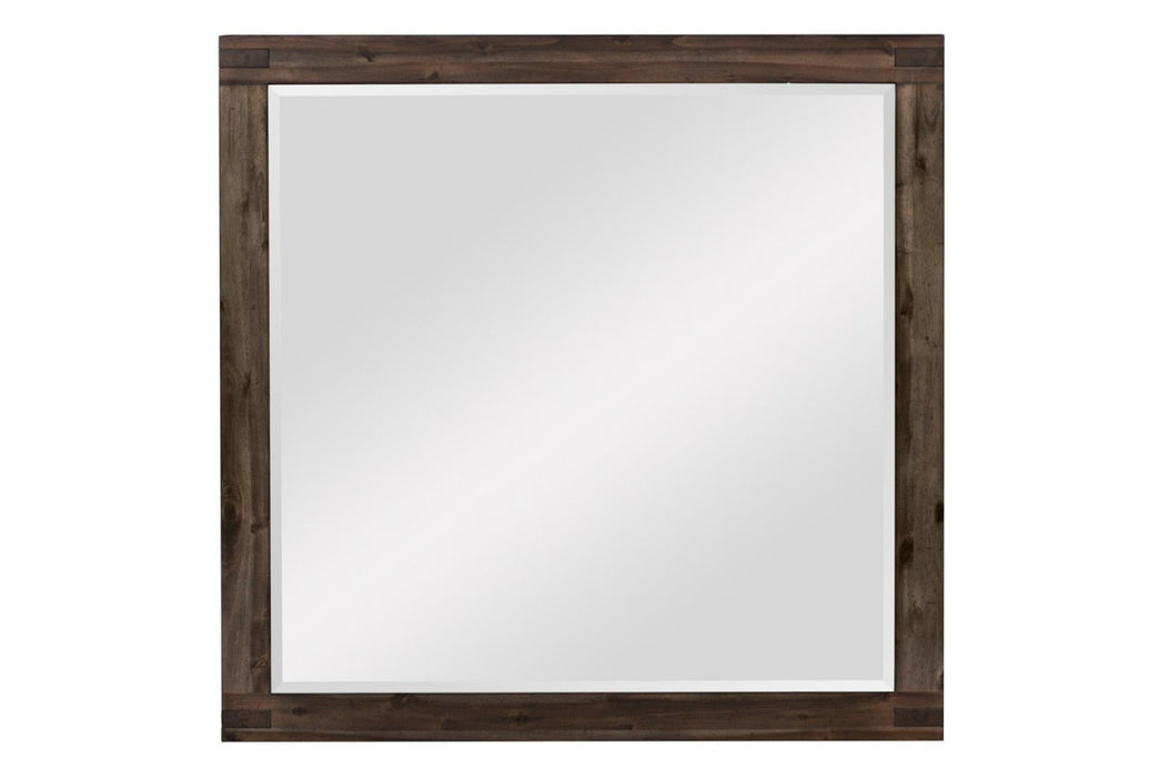 Homelegance - Parnell Dresser With Mirror in Distressed Espresso - 1648-6 - GreatFurnitureDeal