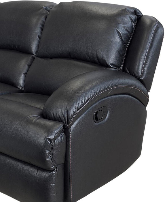 Myco Furniture - Capri Recliner Loveseat in Black - CA820L-BK