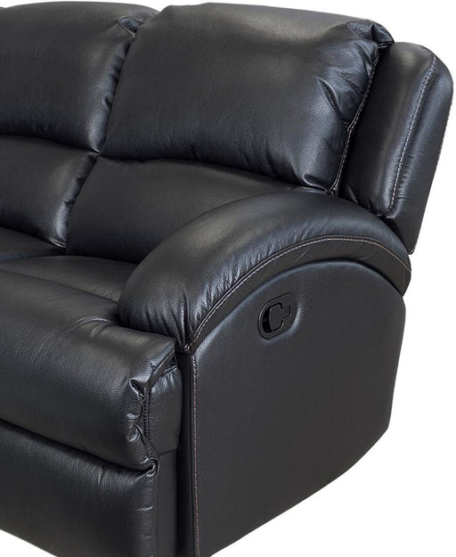 Myco Furniture - Capri 2 Piece Recliner Sofa Set in Black - CA820SL-BK - GreatFurnitureDeal