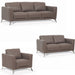 Acme Furniture - Malaga 3 Piece Living Room Set in Taupe - 55000-01-02 - GreatFurnitureDeal