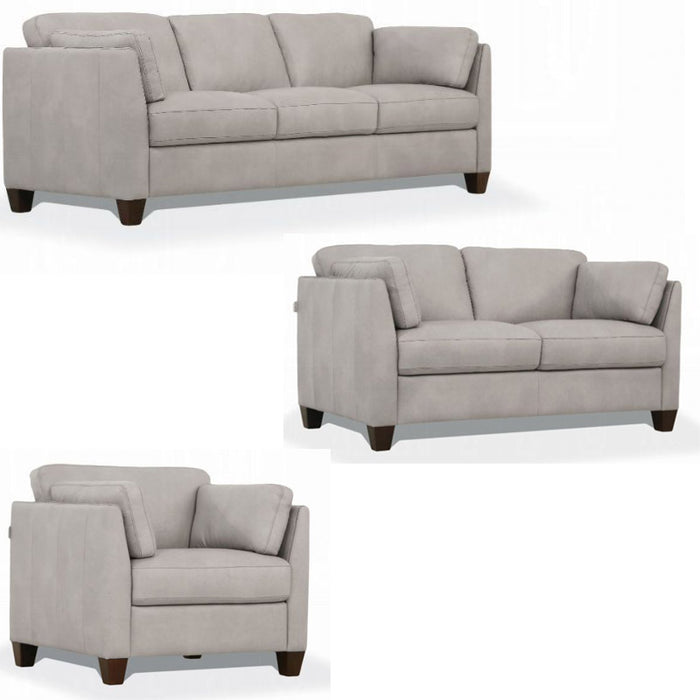Acme Furniture - Matias 3 Piece Living Room Set in Dusty White - 55015-16-17 - GreatFurnitureDeal