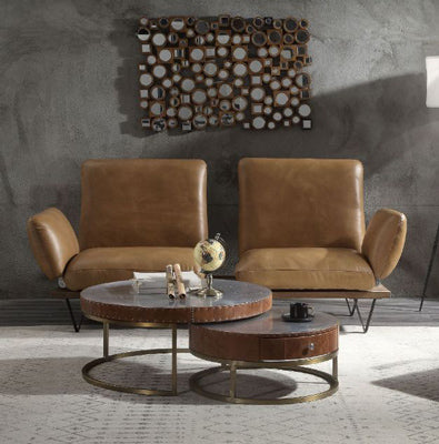 Acme Furniture - Narech Sofa in Nutmeg - 55065