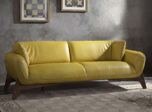 Acme Furniture - Pesach Sofa in Mustard - 55075 - GreatFurnitureDeal