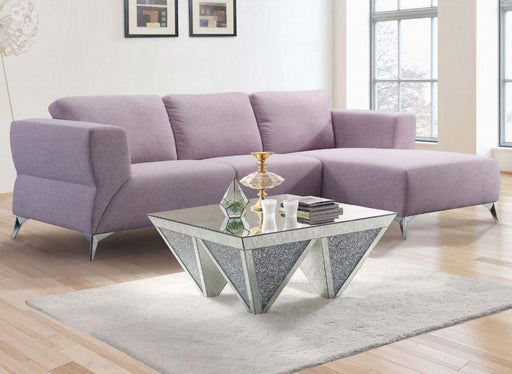 Acme Furniture - Josiah Sectional Sofa in Pale Berries - 55090 - GreatFurnitureDeal