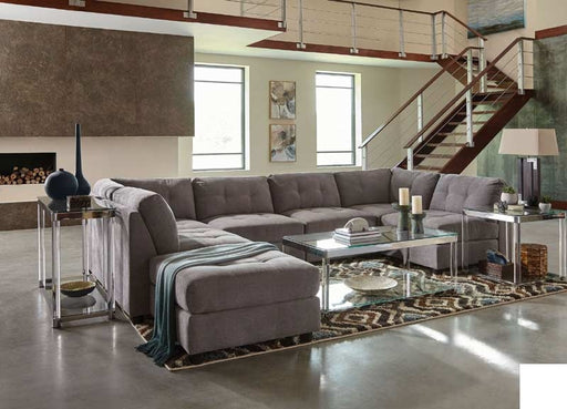 Coaster Furniture - Claude Gray Ottoman - 551006 - Room View