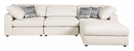 Coaster Furniture - Serene Beige Ottoman - 551323 - GreatFurnitureDeal