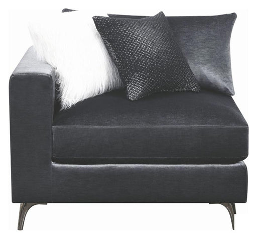 Coaster Furniture - Schwartzman Charcoal Arm Chair - 551394