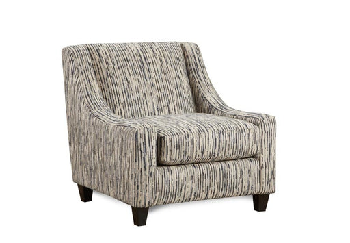 Southern Home Furnishings - Handwoven Linen Accent Chair - 552 Local Color Steel