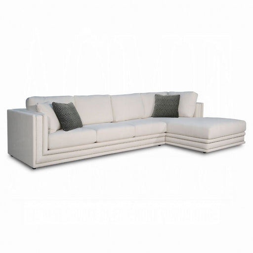 Acme Furniture - Katell Sectional Sofa w-Pillows - 55200 - GreatFurnitureDeal