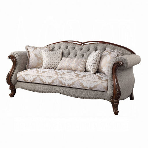 Acme Furniture - Miyeon Sofa w-5 Pillows - 55365 - GreatFurnitureDeal