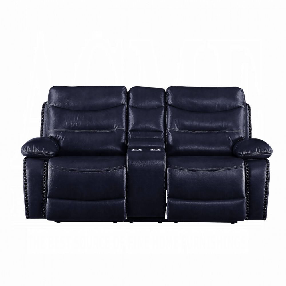 Acme Furniture - Aashi Loveseat w/Console (Motion) - 55371