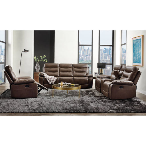 Acme Furniture - Aashi 2 Piece Living Room Set in Brown - 55420-2SET - GreatFurnitureDeal