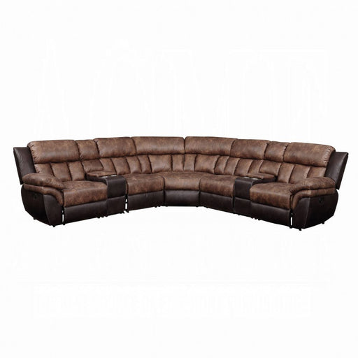 Acme Furniture - Jaylen Sectional Sofa (Motion) - 55430 - GreatFurnitureDeal