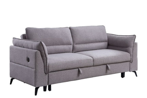Acme Furniture - Helaine Sleeper Sofa in Gray - 55560 - GreatFurnitureDeal
