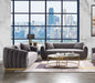 Acme Furniture - Elchanon 2 Piece Living Room Set in Gray - 55670-71 - GreatFurnitureDeal