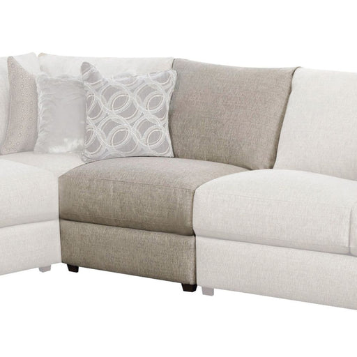 Acme Furniture - Petillia Armless Chair in Sandstone - 55849 - GreatFurnitureDeal