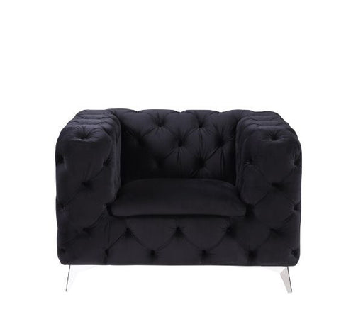 Acme Furniture - Phifina Chair in Black - 55922 - GreatFurnitureDeal