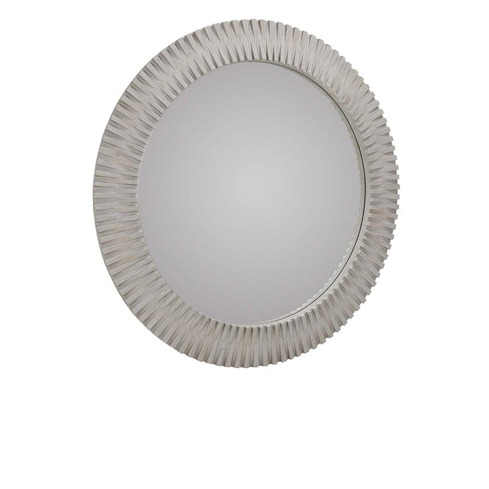 Classic Home Furniture - Myrtle 50" Round Mirror Light Gray - 56001798 - GreatFurnitureDeal