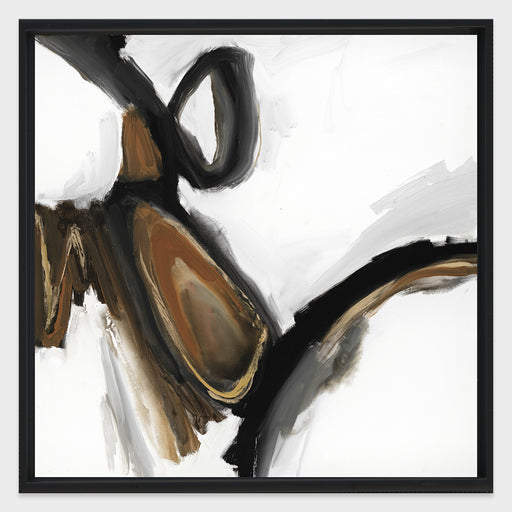 Classic Home Furniture - Black Smoke I Canvas Art 48x48 - 56007423C - GreatFurnitureDeal