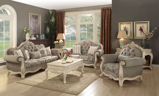 Acme Furniture - Ragenardus 3 Piece Living Room Set in Gray - 56020-21-22 - GreatFurnitureDeal