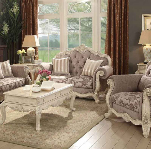 Acme Furniture - Ragenardus Gray Fabric Loveseat - 56021 - GreatFurnitureDeal