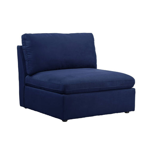 Acme Furniture - Crosby Armless Chair in Blue - 56035 - GreatFurnitureDeal